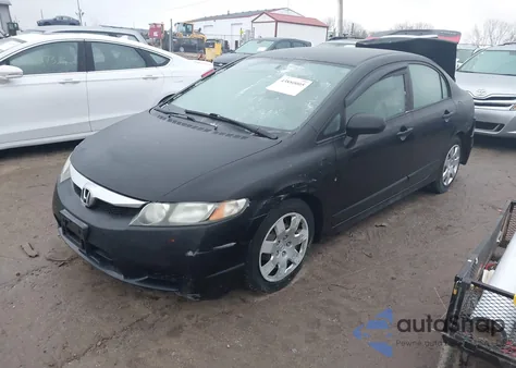 2010 Honda Civic Lx из США, поврежденный, VIN 19XFA1F57AE057885